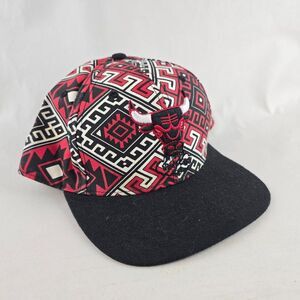 Chicago Bulls ’47 Brand Hardwood Classics Hat OSFA Red Black Aztec Snapback Cap